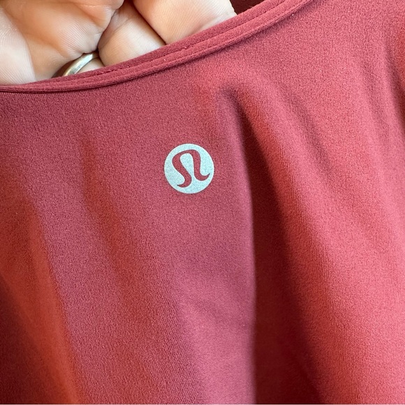 lululemon Align Long Sleeve Shirt Mulled Wine Size 12 - Picture 4 of 9